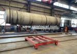 Q235 Carbon Steel Fuel Tank Semi Trailer With One Compartment For Bulk Transport