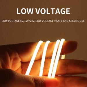 Wholesale Ultra Thin Small COB LED Strip 5mm Usb Tv Backlight 12V Thin Led Light Strips from china suppliers