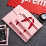 Disposable Custom Printing Logo Various Color Paper Shopping Bags With Handle