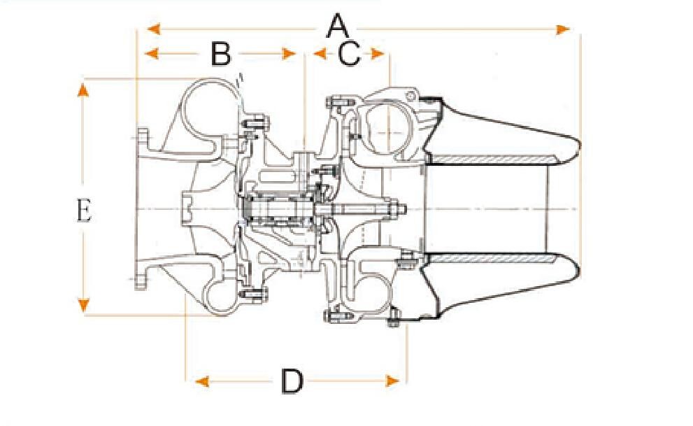 IHI MAN RH 143 Turbocharger In Marine Diesel Engine