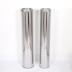 Wholesale Wood Heater 8 Double Wall Chimney Pipe Decrease Heat Transfer Integrated Design from china suppliers