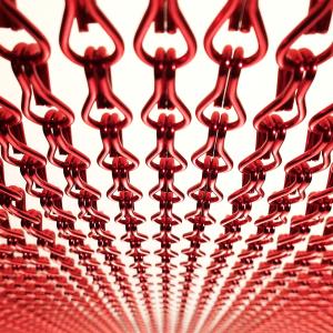 Wholesale Decorative Aluminium Chain Strip Metal Mesh Curtain from china suppliers