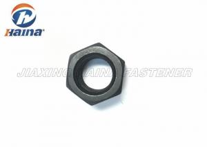 China DIN 555 Black Oxide Finished Heavy Hex Head Nuts Grade 8.8 Grade 12.8 on sale