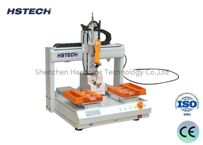 8,The screw fastening machine is equipped with a servo motor ensuring stable and operation 0