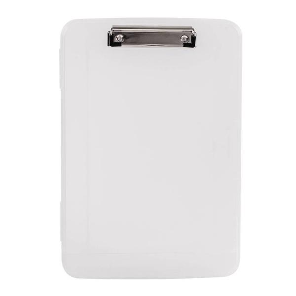 A4 Paper Plastic Storage Clipboard 25x36.6cm Waterproof Fireproof Office Filing