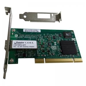 1G PCI Single Port SFP Slot Network Adapter 1000Mbps Fiber Optic Intel 82545EB Chipset Desktop PC Network Interface Card