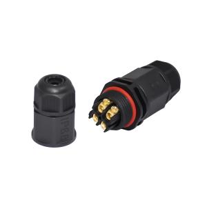 Wholesale 300V 20A 4 Pin LED Connector 2 Ways Straight Shape Screw Type Wire Connector from china suppliers