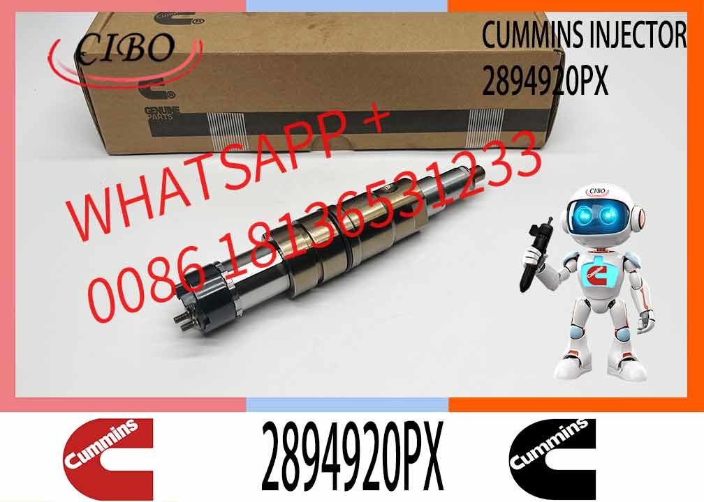 Common Rail Injector Fuel Injector 2894920PX 2058444 2482244 2031386 For ISZ13 Excavator DC09 DC16 DC13