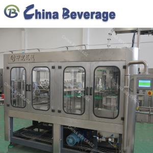 Wholesale 3 In 1 Water Bottle Filling Machine Pneumatic Lifting Full Automatic 24 Heads from china suppliers
