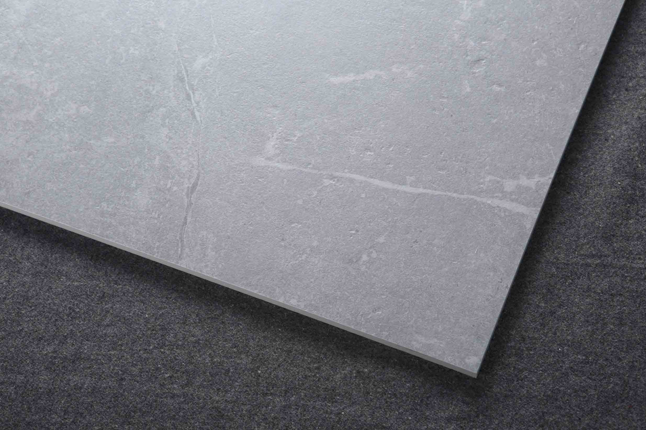 Contemporary Ceramic Wall Tile China Building Materials Grey Color 600x600 Mm Size Indoor Porcelain Tiles