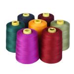 S Twist 5000m 100 Spun Polyester Sewing Thread 40 / 2 50 / 2 Good Fastness