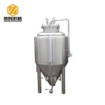 Glycol Cooling Stainless Steel Fermentation Vessel 20HL 360° Coverage Spraying