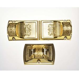 Wholesale PP Recycled Material Coffin Ornaments Plastic Coffin Corner 8# With Metal Rod from china suppliers