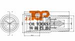 Oilfield Downhole Check Valve For API ESP Equipment 5000psi Flow Control