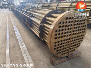 Wholesale ASTM B111 Copper Alloy Straight Tube Bundle , Tubesheets For Heat Exchanges And Condensers from china suppliers