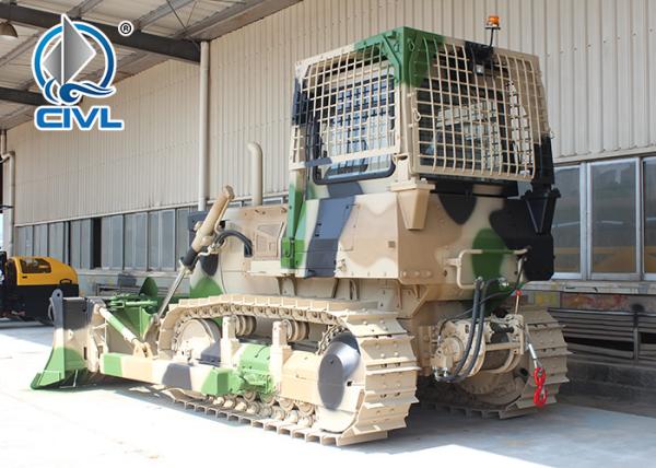 220hp Shantui Bulldozer SD22 Crawler Dozer With Cummins Engine Demission