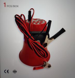 China 30W Car Megaphone , Red Bullhorn Speaker Working Voltage 6-24V on sale