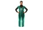 Biodegradable Adult Disposable Aprons , Disposable Polyethylene Aprons With