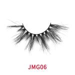 Lightweight Fluffy Mink Lashes , Dramatic 27mm Mink Lashes