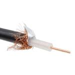 RG6 RG7 RG11 Coaxial TV Cable CCS CCA Conductor For Internet