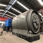 38tons Capacity Pyrolysis Waste Tire To Oil Production Line for 300sq Meter