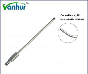 Wholesale OEM Control Unit Orthopedic Surgical Instruments for Performance Arthroscopic Pump Planer Curved Blade from china suppliers