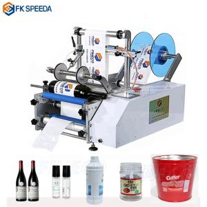 Wholesale Electric Driven FK603 Semi Automatic Round Bottle Labeling Machine for Small Bottles from china suppliers