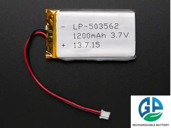 503562 3.7v 1200mAh Polymer Lithium Lipo Rechargeable Batteries Pack KC CB