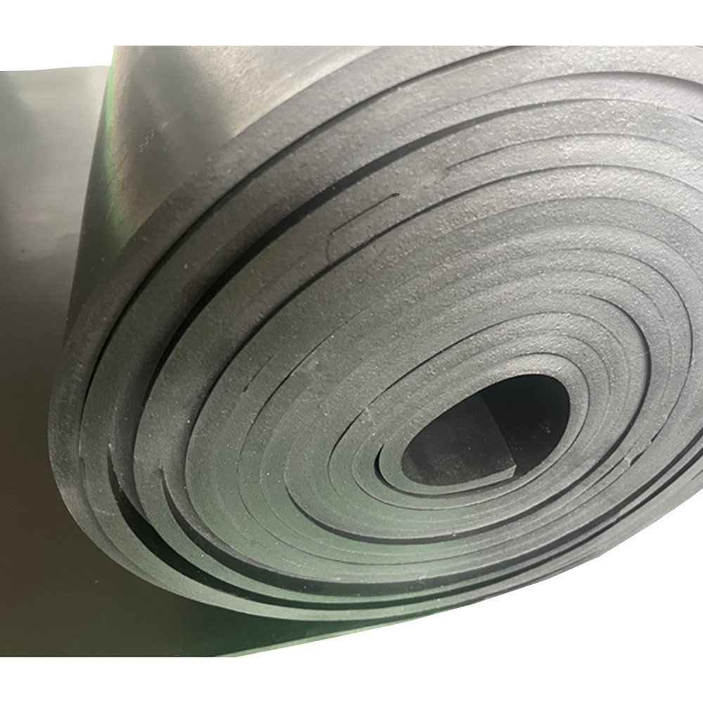 3-15Mpa 40 Shore A Rubber Sheet Black Cr / Nbr / Epdm / Sbr / Smooth Rubber Sheet Rolls