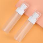 4oz 5oz 100ml PET Sanitizer Bottle Customize Color or Label Transparent Frosted