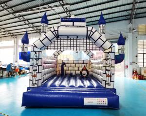 China ODM Plato Inflatable Bounce Houses Digitial Printing Logo on sale
