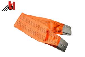 Wholesale Polyester Eye Lifting Webbing Sling Belt 1 - 10 Ton Safety Factor 5:1 / 6:1 / 7:1 from china suppliers
