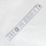 Custom Clear PVC Plastic hair extensions bags packaging With Snap Fastener
