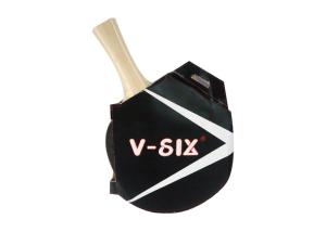 Wholesale Poplar Plywood Table Tennis Bats Paper Package with White Sponge and Rubber for Family Fun from china suppliers