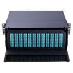OM3 50/125um Fiber Optic Patch Panel MPO/MTP Adapter High Density