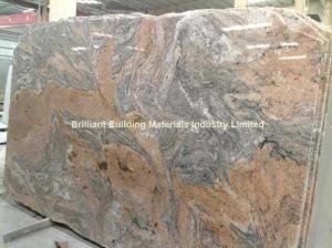 Wholesale Brazil Juparana Granite Slab, Brail Muilticolor Red Granite Slab from china suppliers