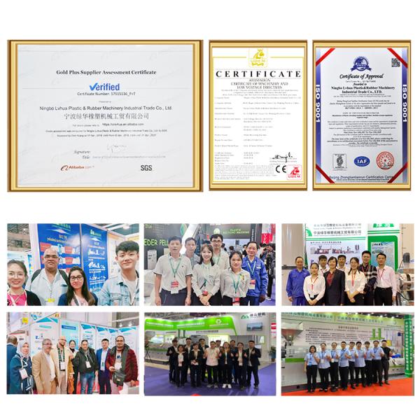 Automatic Hard Plastic Recycling Granulator Machine Two Stages Environmental Protection