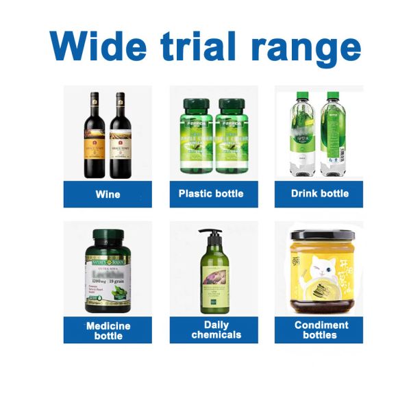 Beer Bottle Semi-Automatic Labeling Machine For Canned Plastic Bottle Labeler 100W