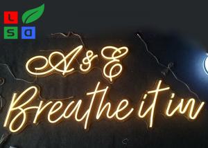 China Warm White Cool White Customized LED Neon Signs For Restaurant And Stores on sale