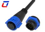 7 Pin Electrical 12V Waterproof Wire Connectors IP67 M19 Quick Lock Cable