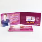 VIF Portable Advertising Video Folder Touch Screen 7 inch Video Brochure Video