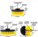 HandHeld 14PC Electric Drill Cleaning Brush For Scrub Cleaning