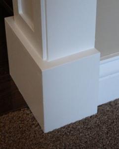 China Economic Mothproof PVC Baseboard / Skirting Board For Indoor Decoration on sale