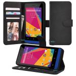 PU Leather Mobile/smart /Cell Wallet Filp Phone Cover Case for Blu studio mini
