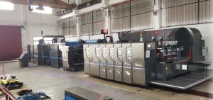 Wholesale Corrugated Paperboard Box Folding And Gluing Machine 300 Sheets/Min from china suppliers