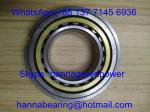 NU1007EM Brass Cage Cylindrical Roller Bearing , NU1007M Single Row Roller