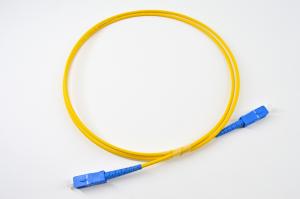 Wholesale Customized Length Optical Fiber Patch Cord SC SC SM/MM/OM3 PVC/OFNR/LSZH UPC/APC from china suppliers