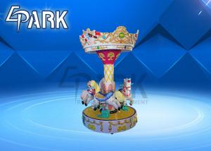 Wholesale Coin Operated Carousel Three Peoples Coin Pusher Game Machine from china suppliers