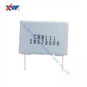 Wholesale CBB111 2000 VAC Metal Foil Capacitor Film Dielectri Cassette Small Size from china suppliers