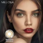 Customized 14mm Natural Brown Colored Contacts Lenses For Cosplay